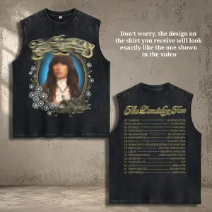 Ella Tour Tank Top , Dandelion Tour Tank Top, Western Country Concert, Vintage Rodeo Music Fan