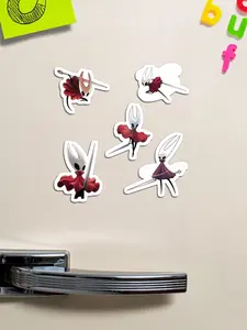 Silk song Magnet Random Set, Cute Heroine & Indie Metroidvania Icons Magnet, Silk song Magnet Gift For Fan, Gaming Magnet gift, Magnet Home Decor