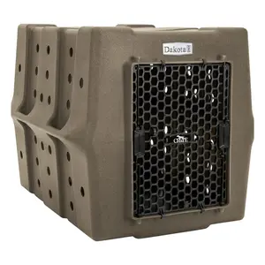 Dakota 283 Canine Rough and Tough Economy Pet Kennel, Large, Coyote Granite