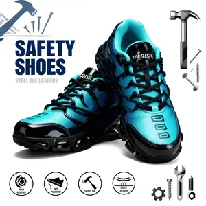 Arisic Steel Toe Shoes for Men & Women Lightweight Breathable Safety Sneakers Composite Toe Indestructible Outdoorfun Worker