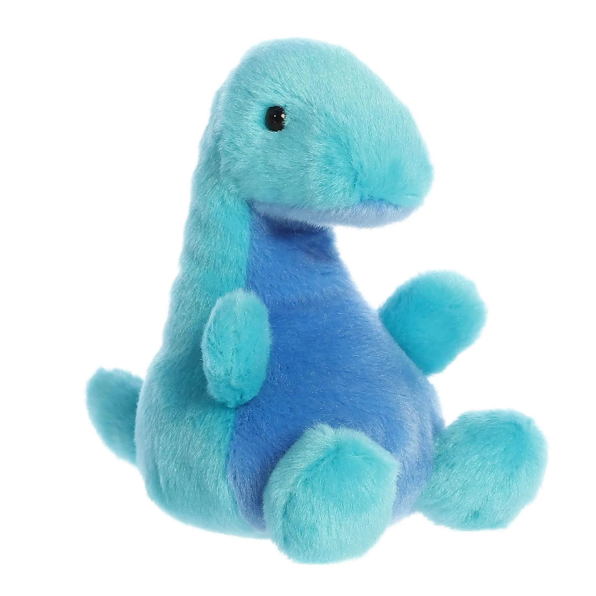 Aurora Adorable Palm Pals Glen Loch Ness Monster Stuffed Animal - Blue 5 Inches - Collectible Plush Toy for Kids & Adults