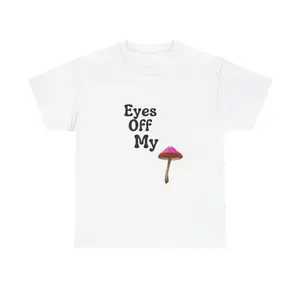 Men's Mushroom Eyes Off Unisex Tee squared 2