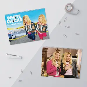 Whitee Chickss 2026 Calendar l Movie Quotes l Calendar | 2026 Wall Calendar | Whitte Chickss Gift | Funny Gift for Friend