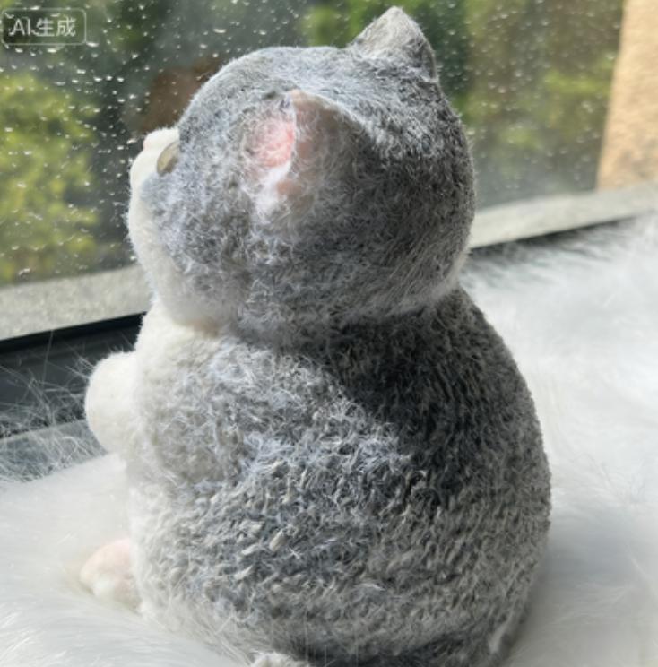 Squishy  Handmade Taba squishies/Animal Yellow Cat(Large Size)Squishy Toys Full silicone reborn squishy,fidget toys,taba Squishy,Animal Yellow Cat,Gift for girls and boys