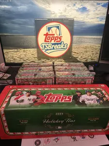 6x Topps Holiday Mega and 3x Topps Holiday Tins PYT Break