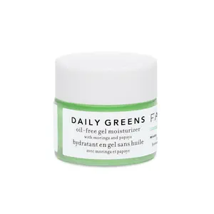 TRIAL SIZE Farmacy Beauty Daily Greens Oil-Free Gel Face Moisturizer with Hyaluronic Acid & Papaya - Lightweight Hydration for Radiant Skin - 8ml