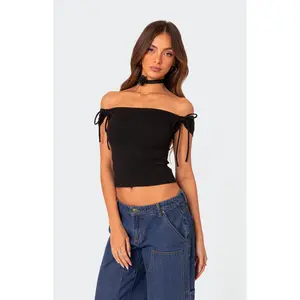 Edikted Women's Jess Off Shoulder Top
