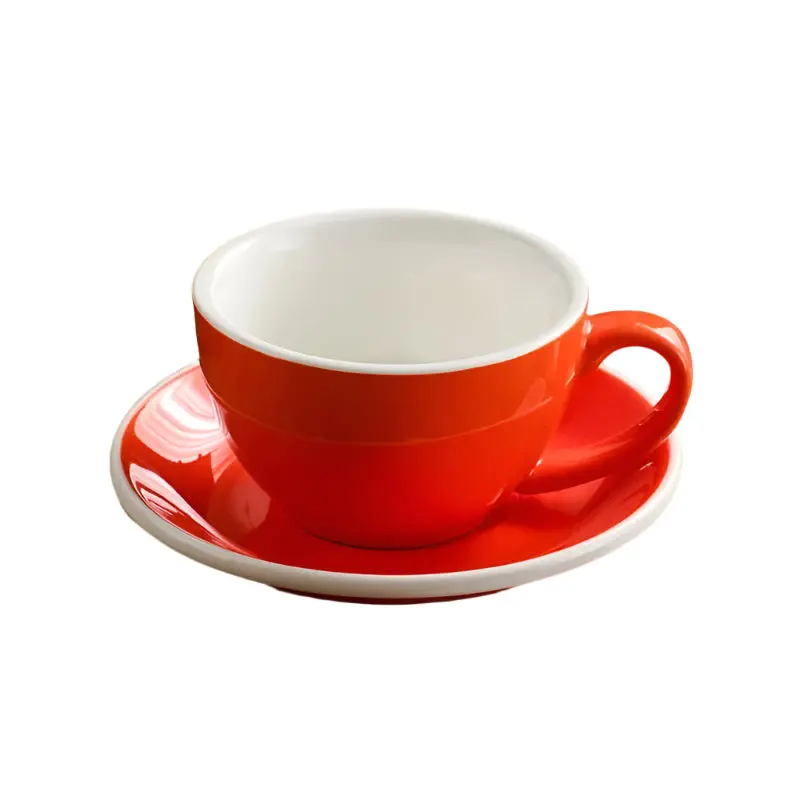 Classic Coffee Cup and Saucer Set - 10oz