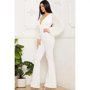 Mina Feather Jumpsuit