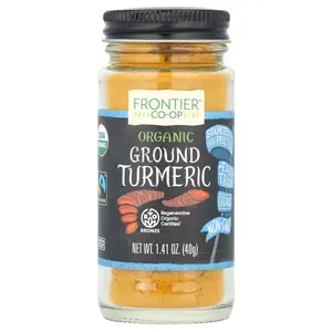 Frontier Co-op Organic Ground Turmeric, 1.41 oz (40 g)