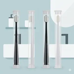 Ultra-Soft Toothbrush for Adults with Sensitive Gums, Gentle Care for Gum Recession, Deep Cleaning of Plaque, Soothing Massage, Enamel-Safe, Effective Stain Removal, Portable for Home & Travel, Oral Hygiene Essentials