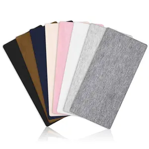 8 Pack Wide Headbands for Women, Elastic Soft Fabric Hair Bands Hair Warp for Daily Workout Yoga Running