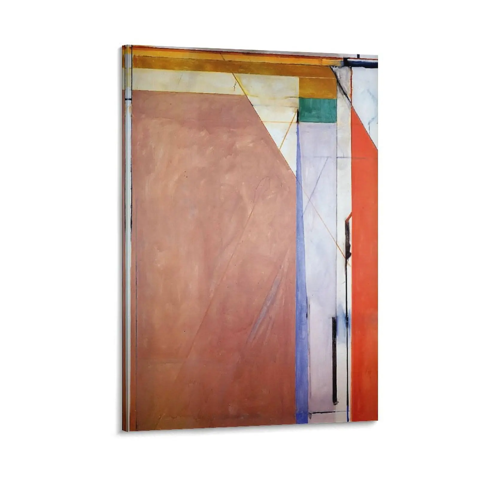 Richard Diebenkorn  Canvas Famous Paintings Poster (23) Poster Canvas Wall Art For Bedroom Decor Bar Office Room Decor Gift