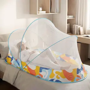 Portable Foldable Mosquito Net, Shell Design, Full Body Protection, Easy to Use for Bedroom, Dormitory, Adults, Students