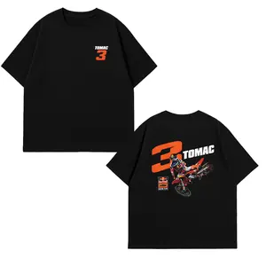 Eli Tomac Motocross Racing Graphic T-Shirt Gildan Unisex Tee, Supercross Dirt Bike Fan Shirt, Vintage Motorsport Graphic Tee, Moto Lover Gift, Casual Cotton T-Shirt for Men Women