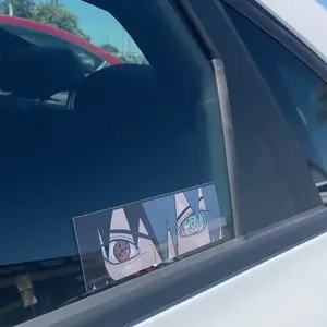 sasuke holographic sticker