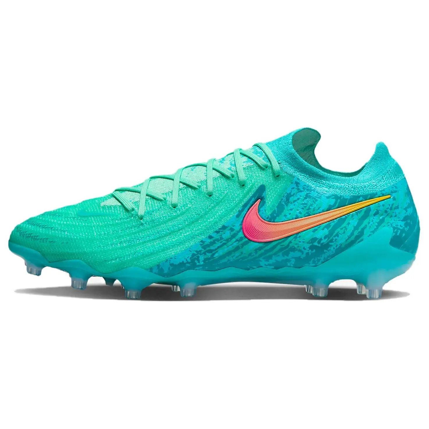 Nike Phantom GX 2 Low Teal Cushioned Soccer Cleats Unisex FJ2556-300