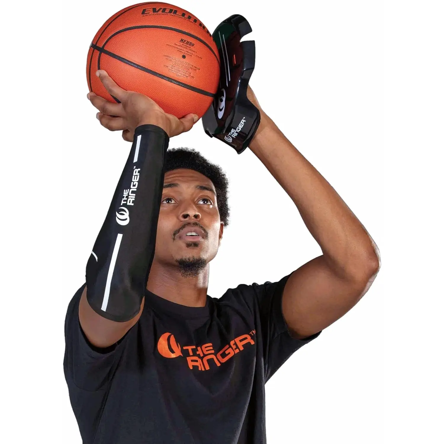The Ringer Hoops Basketball Training Equipment and Basketball Shooting Aid - Basketball Shot Trainer and Basketball Drills Equipment - Become a Basketball Shooting Machine