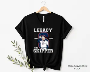 Bobby Cox Shirt – The Skipper Legacy Tribute – Atlanta Baseball Fan Gift