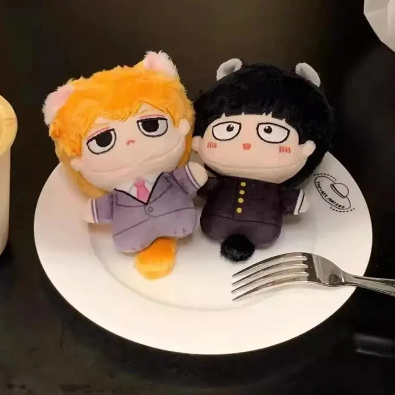 Anime Mob Psycho 100 Plush Doll Toy Kageyama Shigeo Reigen Arataka Keychain Small Dimple Bag Pendant Stuffed Plushies Gift 10CM