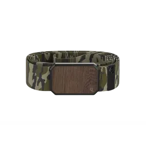 Groove Belt – Stretch Tactical Belt for Men, Hunting & Outdoor Ready – Walnut / Mossy Oak Bottomland