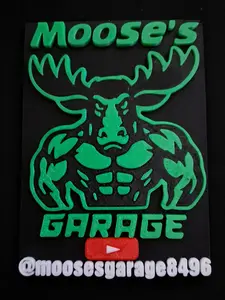 Moose's Garage Magnet and Sticker Bundle