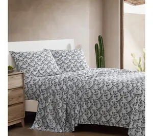 Wrangler Mustangs Black King Microfiber Sheet Set