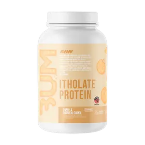 CBUM Itholate Whey Protein Isolate | 25 Servings | 25G Protein Per Scoop | Fat-Free, Low-Carb, Low-Sugar | 100% Micro-Filtered Whey Isolate | RAW Nutrition x Chris Bumstead