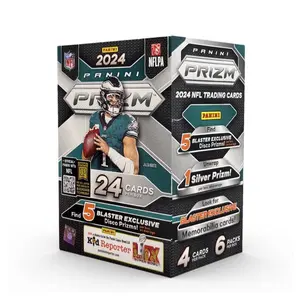Panini Prizm Blaster 2024 24 Traded Cards with 5 Blaster Exclusives and 1 Silver Prizm
