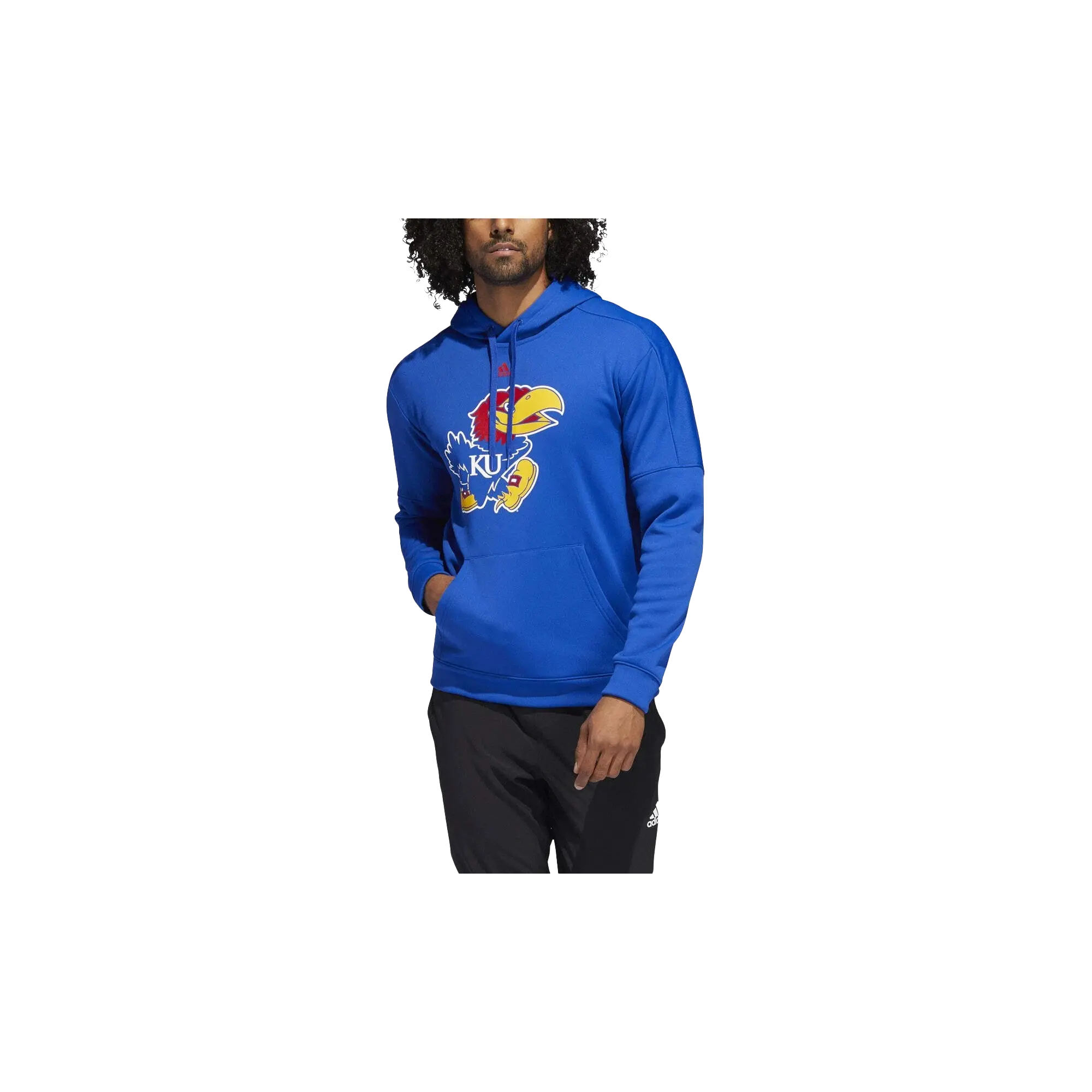 NCAA Kansas Jayhawks Team Issue Pullover Hoodie "Royal Blue" DA8367
