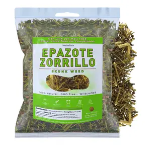 Herbalista - Viral 5oz (141g) Epazote de Zorrillo Herbal Tea  (Skunk Weed Epazote) - Premium Hoja de Calidad | 100% All-Natural Loose Leaf| Non-GMO Mexican Herbal Tea Wildcrafted.