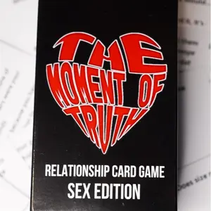 Moment Of Truth Relationship Sex Version Card Game by Coach Ken Canion