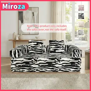 73.6" Convertible Sleeper Sofa Cover Corduroy Folding Couch Cover for Living Room Bedroom Lounge Studio