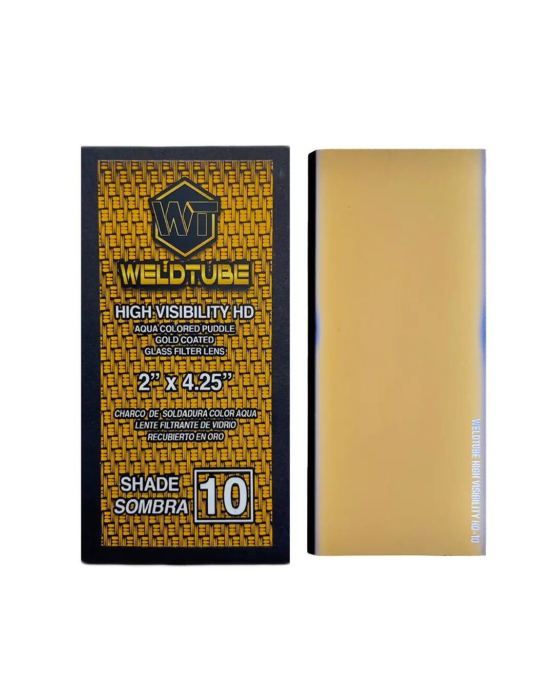 WELDTUBE High Visibility HD Glass Welding Lens - High Quality, Durable Design for Enhanced Welding Performance