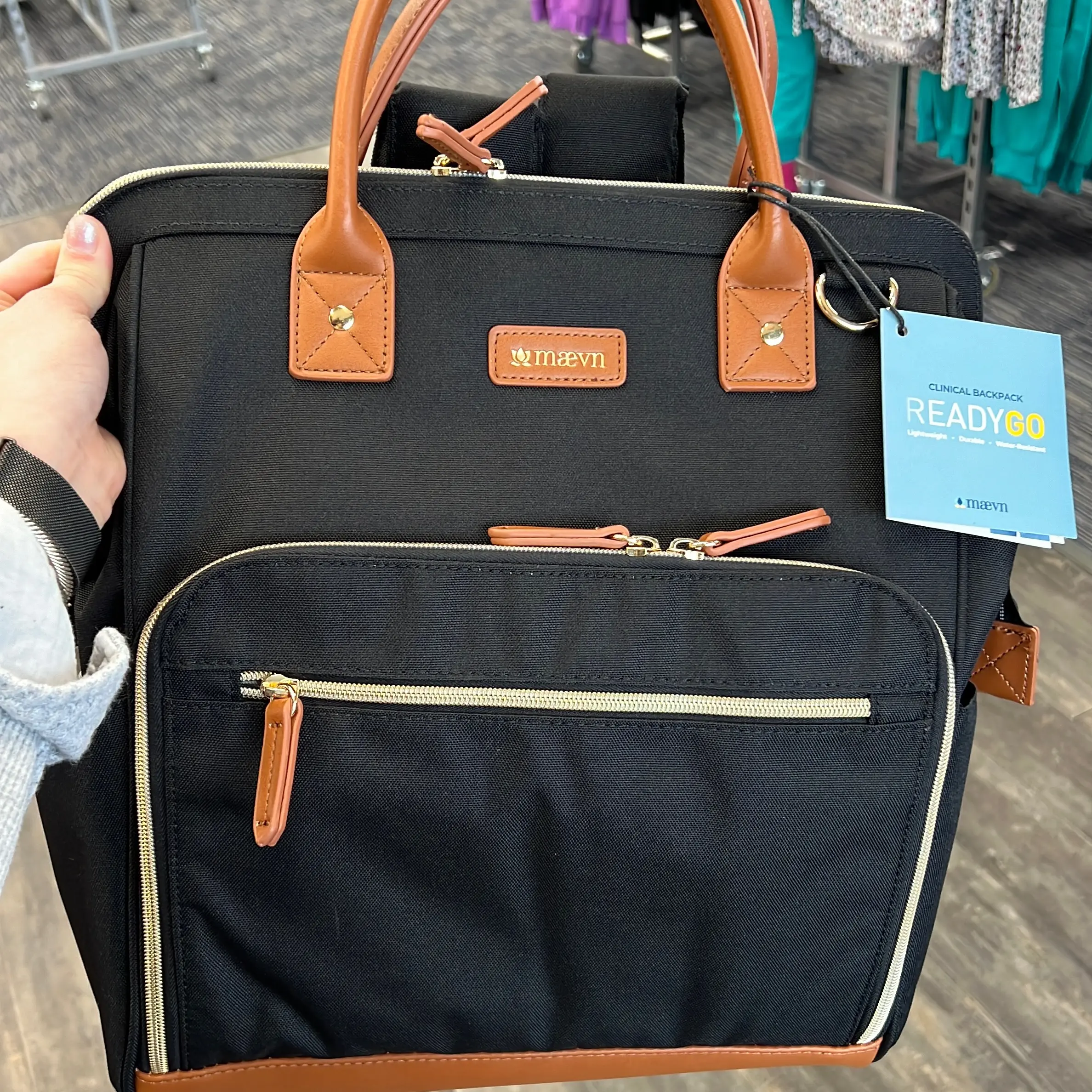 Black ReadyGo Clinical Bag Canvas