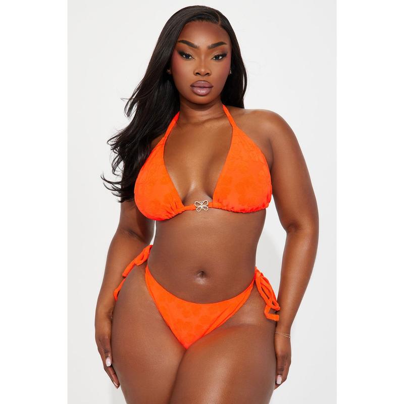 Joan 4 Piece Bikini Set - Orange