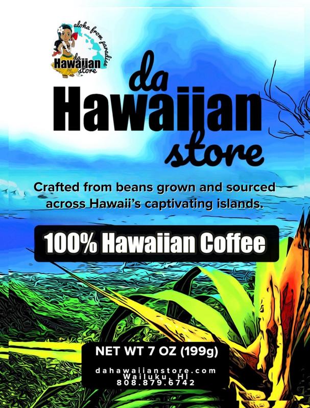 Hawaiian Store 10% Maui Blend & 100% Hawaiian Coffee – Smooth and Freshly Roasted