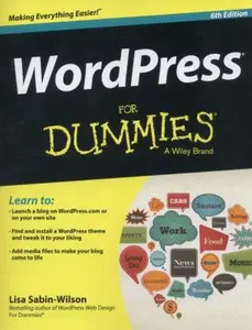 USED-WordPress for Dummies (For Dummies Series) by Lisa Sabin-wilson (Paperback)