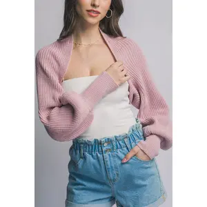 Chunky Sweater Knit Bolero