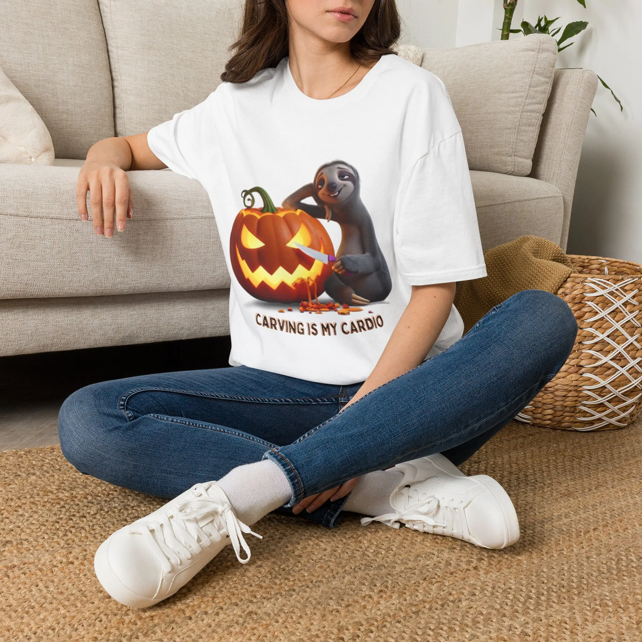 Funny Sloth Halloween T-Shirt