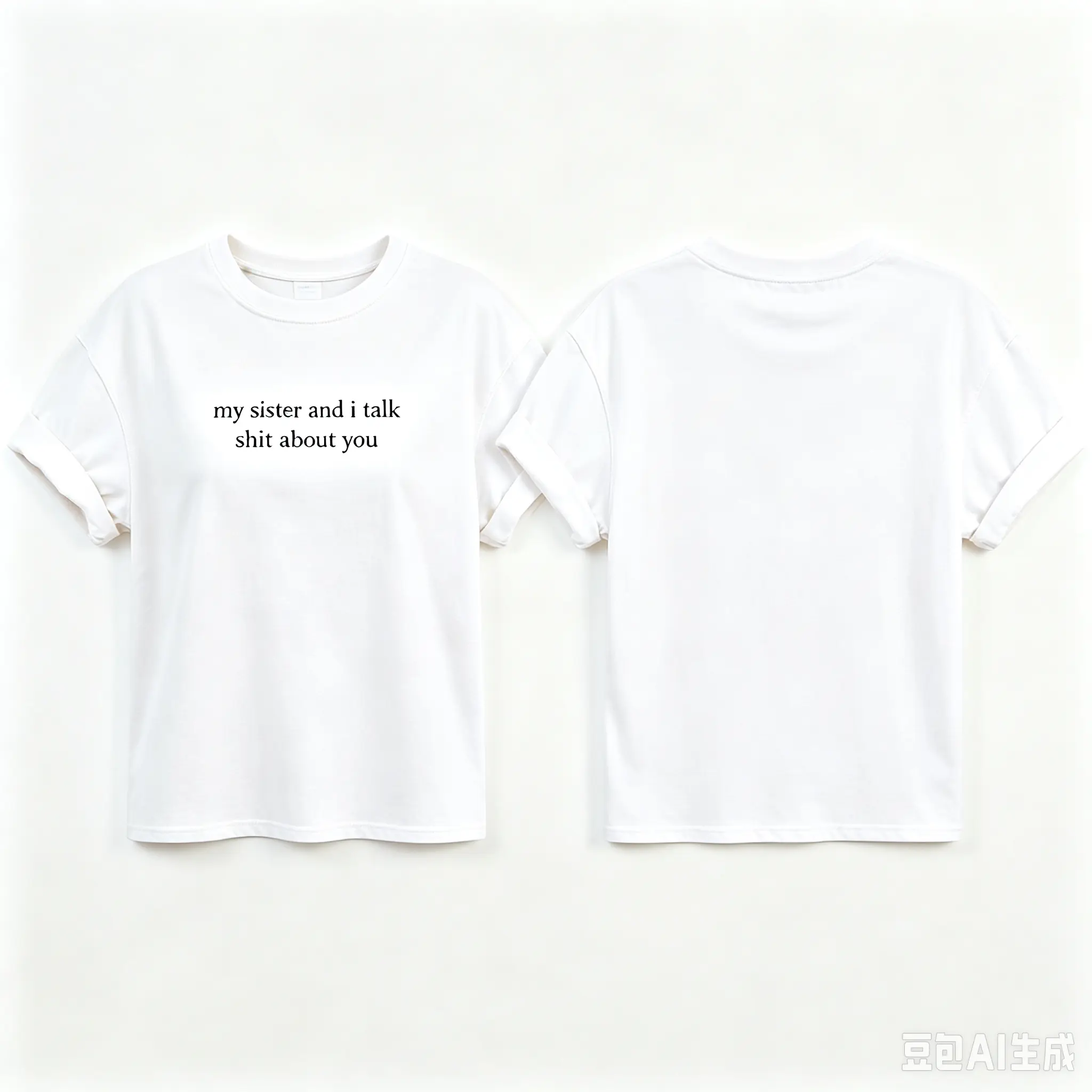 Comfort Colors My Sister And I Talk Shit About You Shirt Fun Sister Shirt Sarcastic Sister Shirt Fun Sister Gift from Sis