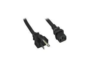 Nippon Labs 14 AWG AC Power Cord NEMA 6-20P to C13, SJT, 15A/250V, NEMA 6-20P to IEC-60320-C13, Black 10 ft. Power Cable