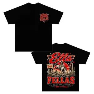 Ella Langley Ella Fellas Graphic Tee – Vintage Country Music Concert T-Shirt, Unisex shirt Top Menswear, Y2k graphic tee, For Men For Women shirt