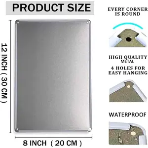 Sexy Poster Seaside Vintage Metal Sign Hot Beauty Nude Poster On Bed Bathroom Wall Decoration Home Bar Man Nest Garage Bathroom Decoration 8x12 Inches