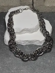 Never Too Much Link Necklace 18" w/ Extender