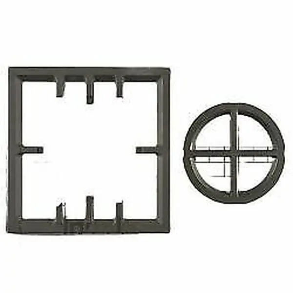 Whirlpool W11380124 OEM 1-Burner Grate Kit for KitchenAid Woks, Kenmore, Maytag, Magic Chef, Durable Construction, Even Heat Distribution, Enhances Equipment Performance