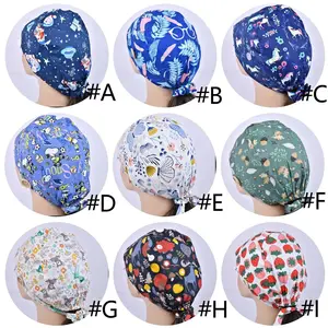 1pcs Butterfly Scrub Cap for Women, Nurse Surgical Hats, Doctor Print, Floral Birthday and Christmas gifts