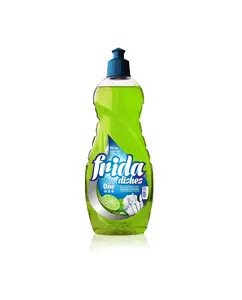 Frida Concentrated Dishwashing Liquid, Green Lemon & Mint, 600g