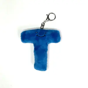 Alphapals® 4" Plush Letter T Keychain
