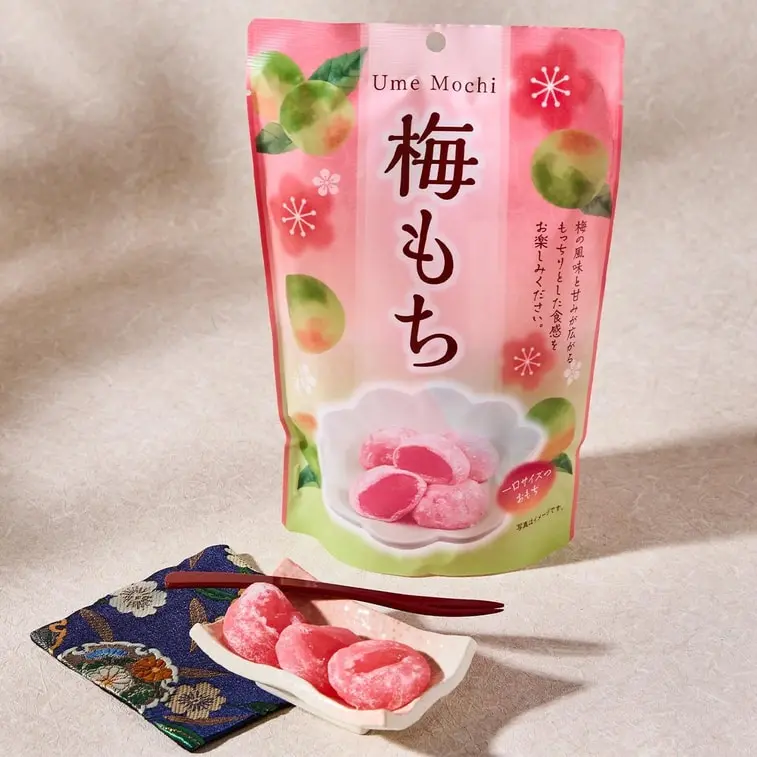 もこ’s shop Japanese SEIKI Mochi Trio – Plum, Melon Soda & Fruit Mix Flavors 3